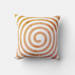 Almofada Forma Espiral com Efeito Envelhecido