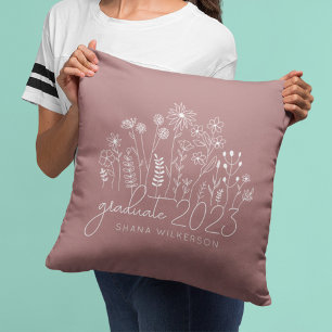 Almofada Formando Gelado Flor Selvagem Moderno de Flor Selv
