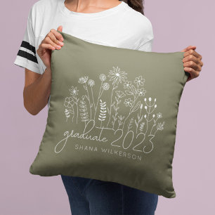 Almofada Formando Gelado Flor Selvagem Moderno de Flor Selv