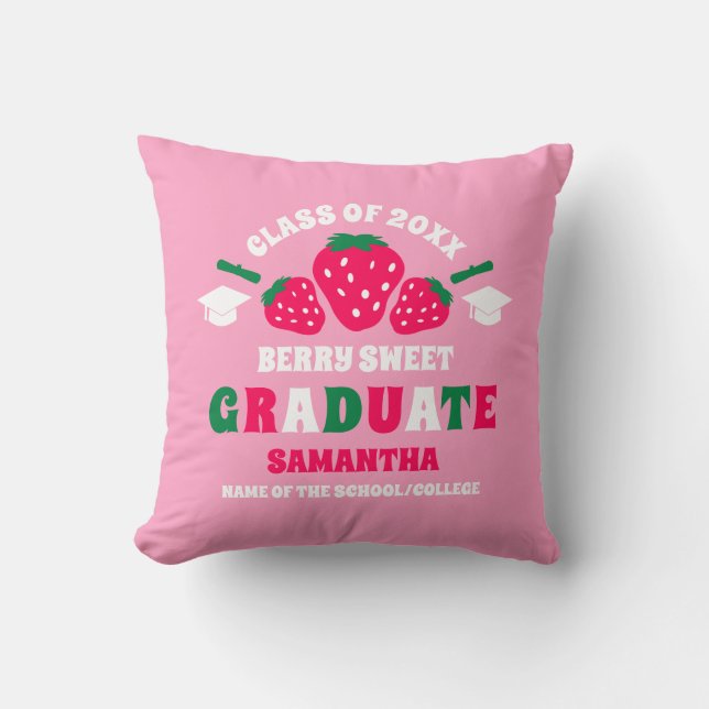 Almofada Formatação de Strawberry Berry Sweet (Frente)