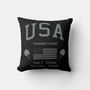 Almofada Forrest Gump USA Mesa National Tênis