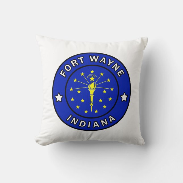 Almofada Fort Wayne Indiana (Frente)