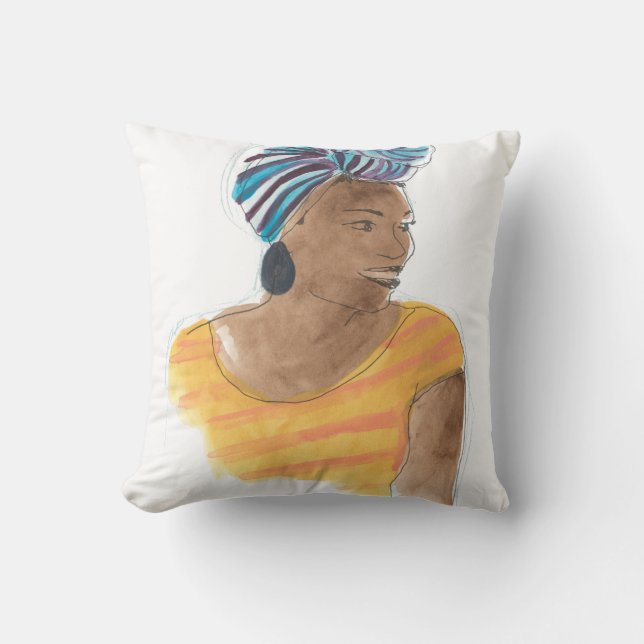 Almofada Forte e Bonita (Frente)