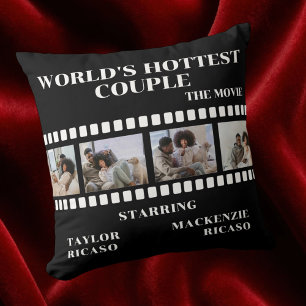 Almofada Foto Collage Movie Strip Personalizada DIY Persona