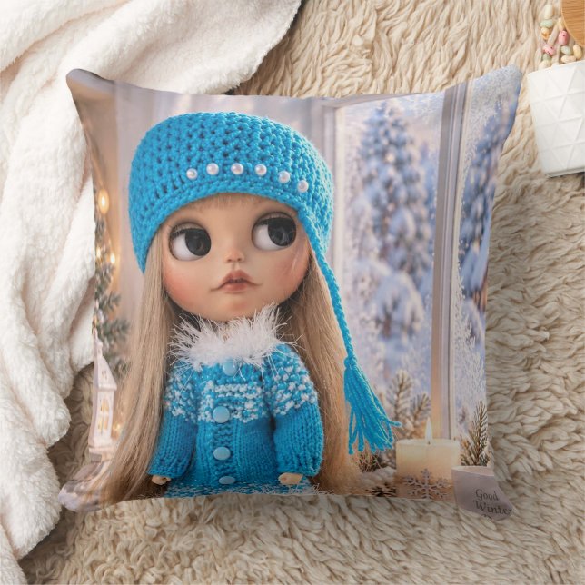 Almofada Foto da boneca Blythe (Cobertor)