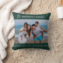 Foto da família personalizada simples e minimalist