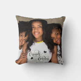 Almofada Foto de Amigos para sempre