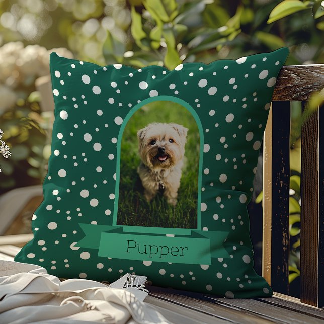 Almofada Foto De Arco De bolinhas Para Pets (Criador carregado)