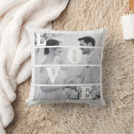 Almofada Foto de casamento personalizada "AMOR"