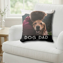 Almofada Foto de Dog Dad Estabelecido