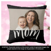 Foto de Mãe e Bebê com Ano de Fundação Personaliza