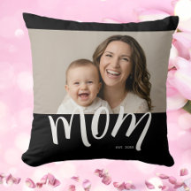 Foto de Mãe e Bebê com Ano de Fundação Personaliza