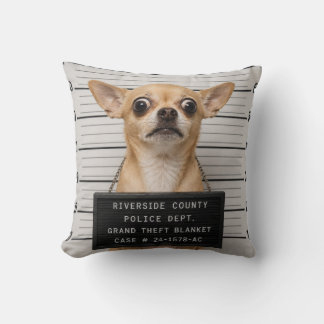 Almofada Foto de Mugshot de Chihuahua: Grande Roubo de Cobe