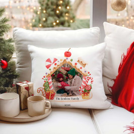 Almofada Foto de Natal da Gingercake House
