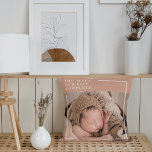 Almofada Foto do bebê moderno | Você Faz Minha Vida Complet<br><div class="desc">Foto do bebê moderno | Você Faz Minha Vida Completa Presente</div>