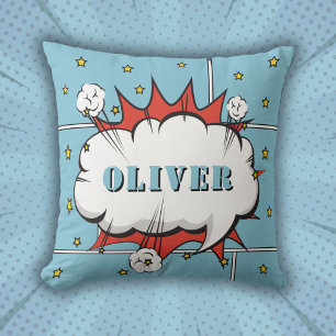 Almofada Foto do Super Herói em Quadrinhos