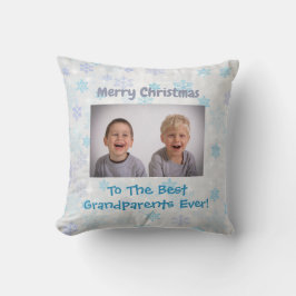 Almofada Foto dos netos de Natal