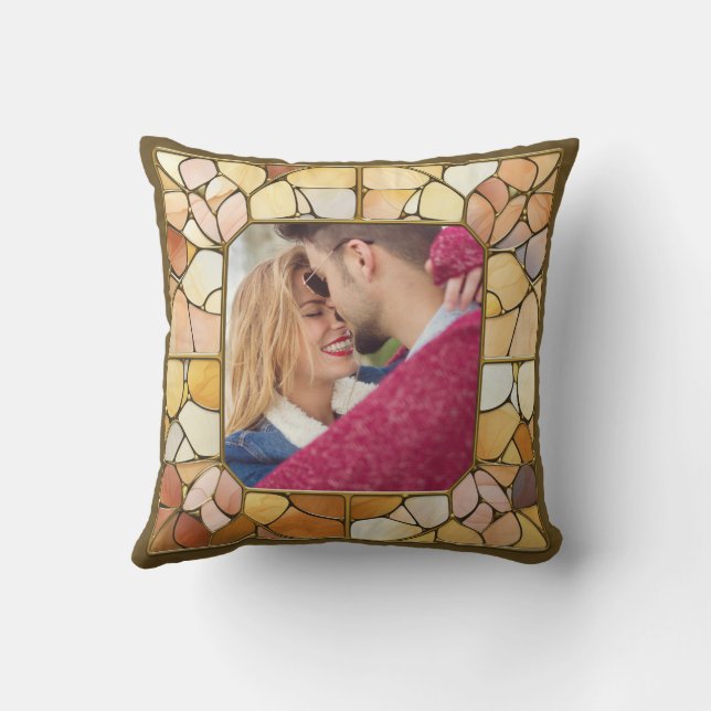 Almofada Foto em Frame de Vidro Inchado (Verso)