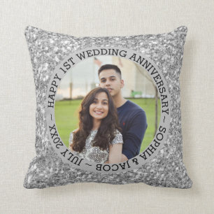 Almofada Foto Glitter E Personalizada