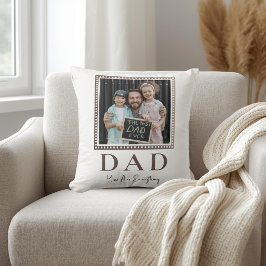 Almofada Foto Moderna Personalizada do Papai