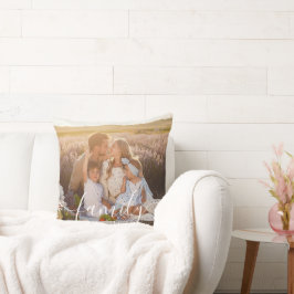 Almofada Foto Personalizada da Família - Sobrenome Personal