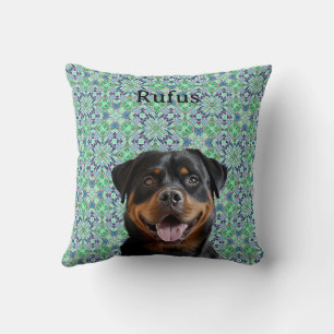 Almofada Foto Personalizada de Cachorro Pet com Padrão de M