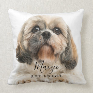 Almofada Foto personalizada de captura personalizada do cão