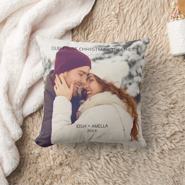 Almofada Foto Personalizada de Casal Fofo (Cobertor)