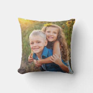 Almofada Foto Personalizada de Família de Dupla Face