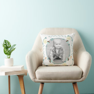 Almofada Foto Personalizada Do Acorn Arrow Garland Baby