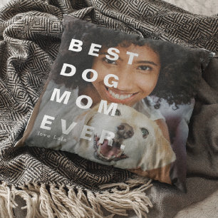 Almofada Foto personalizada do melhor cão moderno de sempre