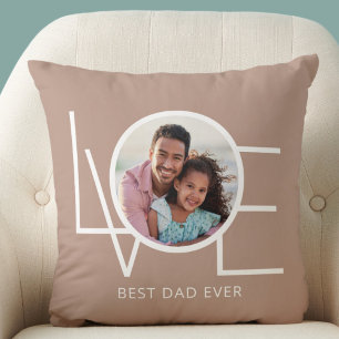 Almofada Foto personalizada do melhor Pai