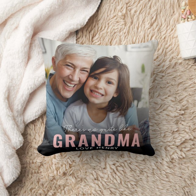 Almofada Foto personalizada e cômoda, GRANDMA (Cobertor)