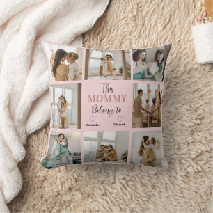 Almofada Foto Personalizada "Esta Mamãe Pertence A"
