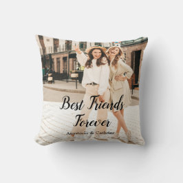 Almofada Foto personalizada moderna BFF para os melhores am