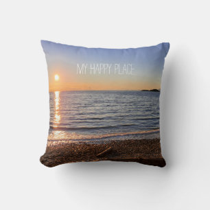 Almofada Foto Scenic Beach Sunset