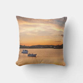 Almofada fotografia de pequenas embarcações