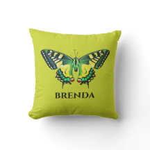 Fotografia moderna e bonita borboleta verde