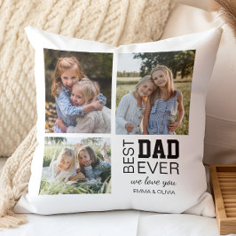 Almofada Fotos personalizadas do melhor Pai
