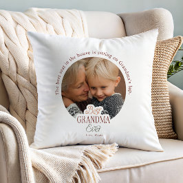 Almofada Fotos Personalizadas Melhor Avó de Todos os Tempos