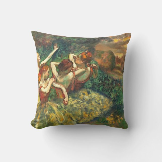 Almofada Four Dancers Edgar Degas (Frente)