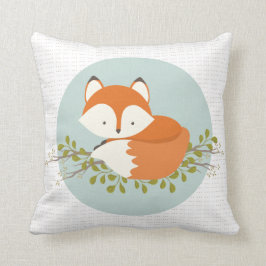 Almofada Fox Baby Snuggly Travesseiro da Floresta Doce