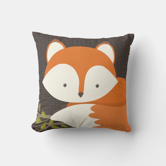 Almofada Fox Baby Snuggly Travesseiro da Floresta Doce (Frente)