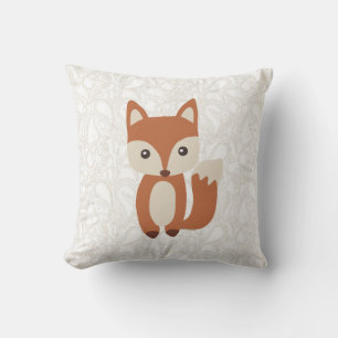 Almofada Fox bonito do bebê