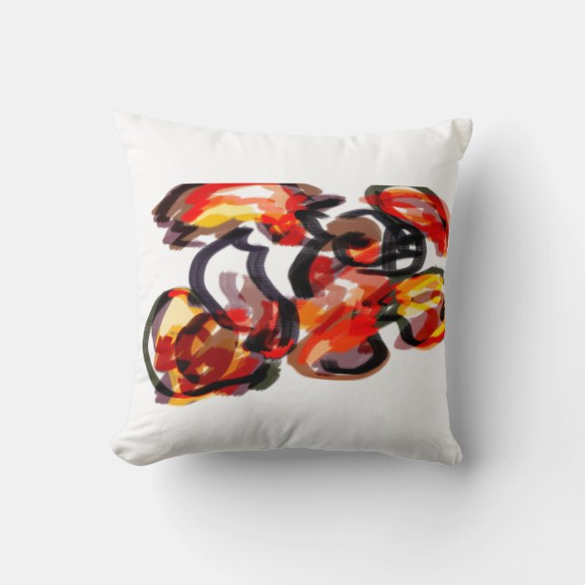 Almofada Fox sunset outono (Frente)