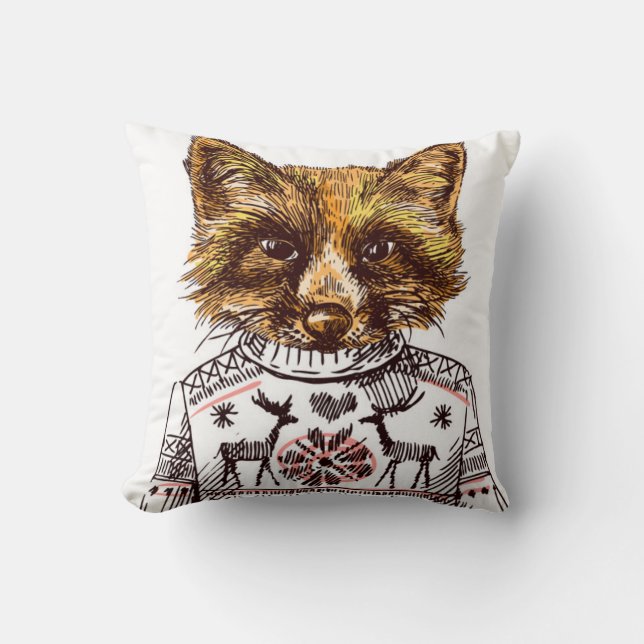 Almofada Fox vestido Foxy (Frente)