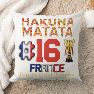 Almofada FRANÇA 2026 Global Games: Hakuna Matata | Top 16