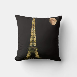 Almofada França, Paris. Torre Eiffel à noite com