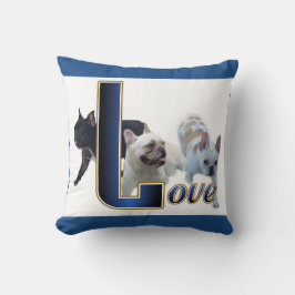 Almofada Francês Buldogue Love