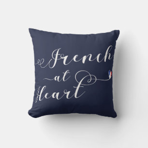 Almofada Francês No Coração Cushion, França